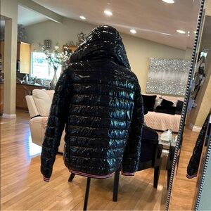 Calvin Klein Iridescent Black Puffer Jacket